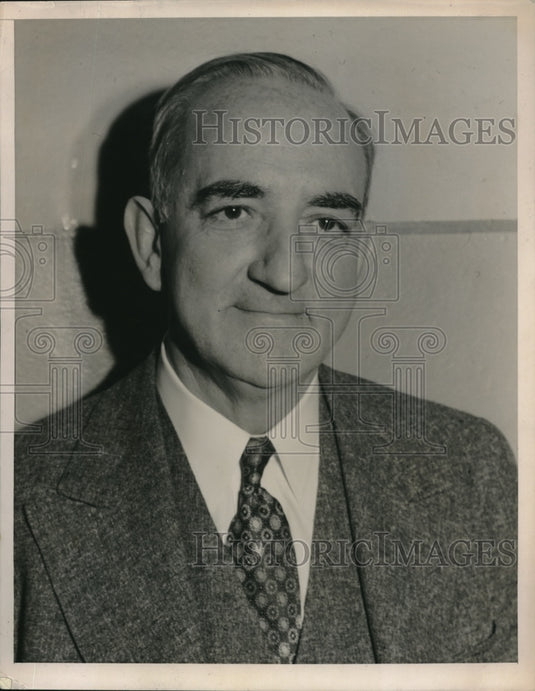 1940 Press Photo Detroit, Mich prosecutor Duncan McRea - neb82781 - Historic Images