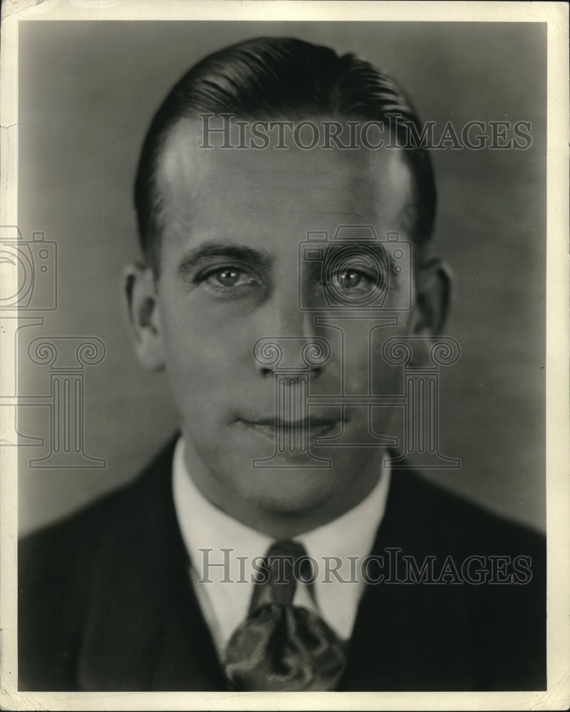 1929 Charlie Wellman Announcer and Manager - Historic Images