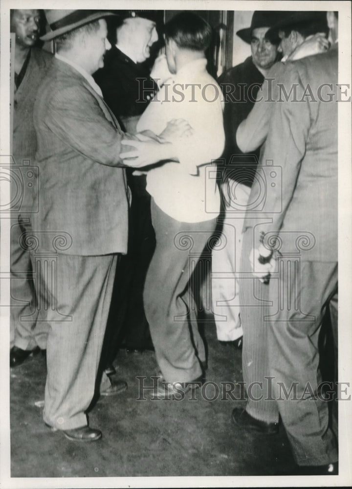 1946 Police Breaking up Riot of Communist in New Orleans - Historic Images