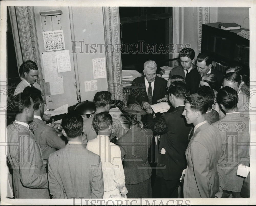 1939 Michael McDermott Press State Department & Correspondents - Historic Images