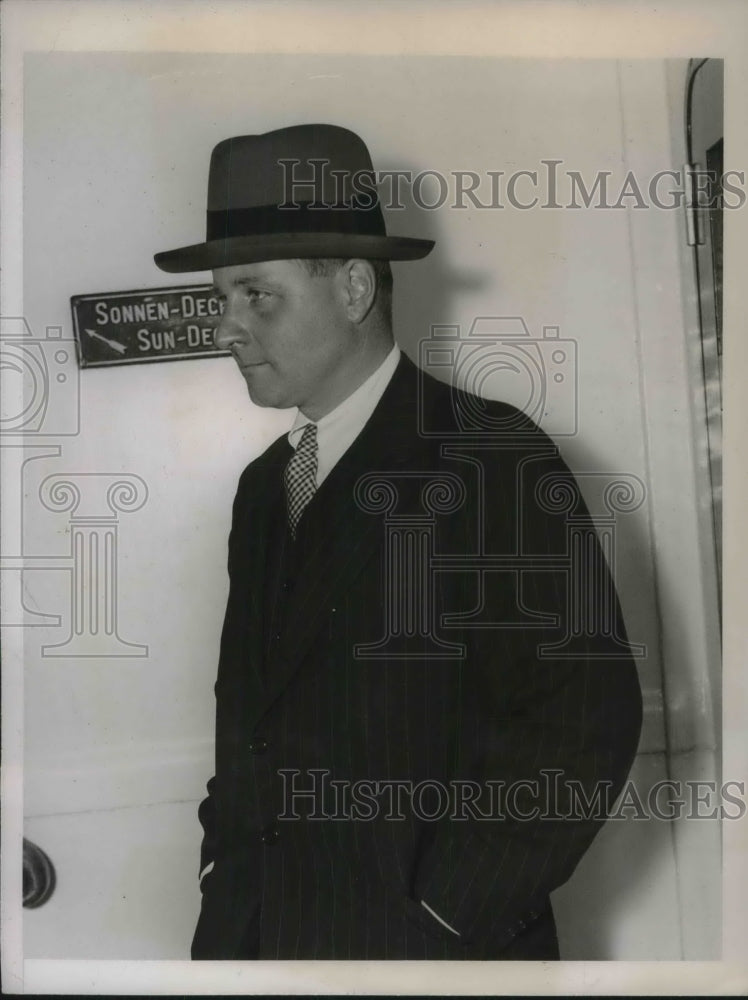 1935 Henry S Morgan head of Morgan Assoc Company - Historic Images