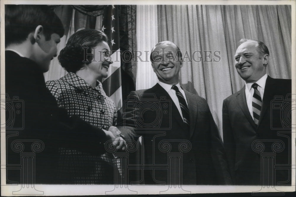 1969 Press Photo Emil Nosbacher Named Chief Of Protocol - Historic Images