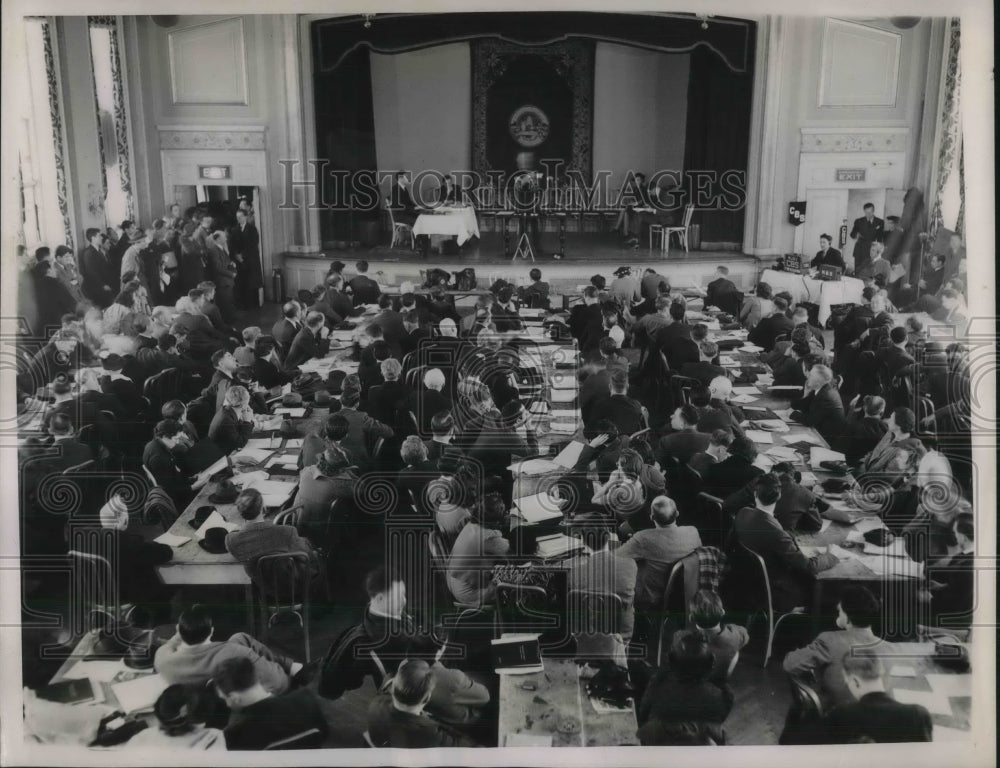 1940 Press Photo Scene from the Socialist Party's Nominating Convention - Historic Images