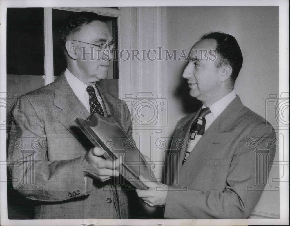 1951 E Newark, NJ JB Hersh, VP of Utility Elec. Corp. Wm Church - Historic Images