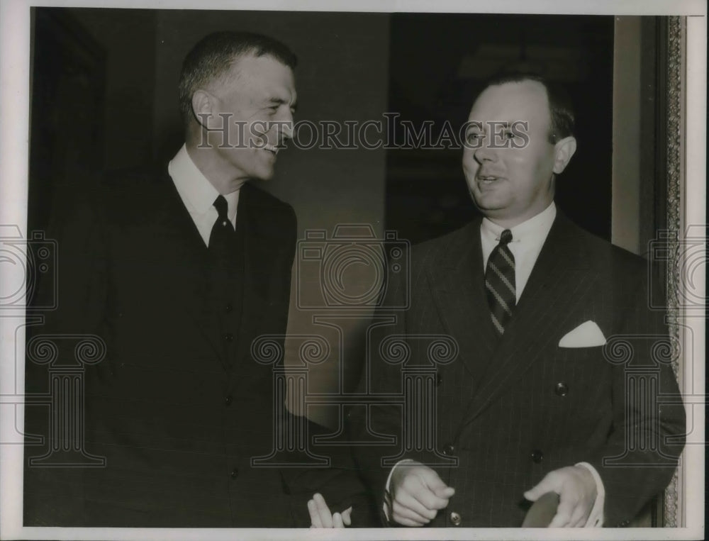 1938 Press Photo Gayer G Dominick &amp; Robert L Stott - Historic Images