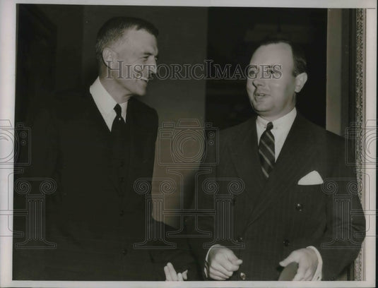 1938 Press Photo Gayer G Dominick & Robert L Stott - Historic Images