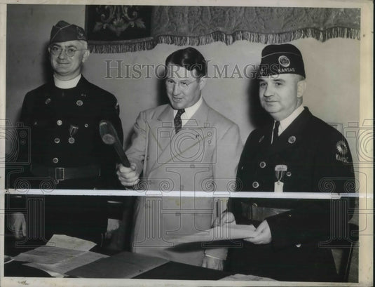 Rev. F.J. Lawler,Daniel J. Doherty & Frank E. Samuel - Historic Images