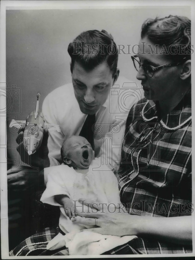 1961 Alan Shepard Mann Son Of Mr. &amp; Mrs. William Mann - Historic Images