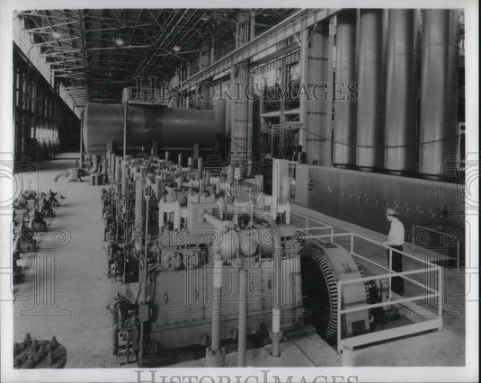 Press Photo Worthington Corp Powers Presses of Aluminum Company of America - Historic Images