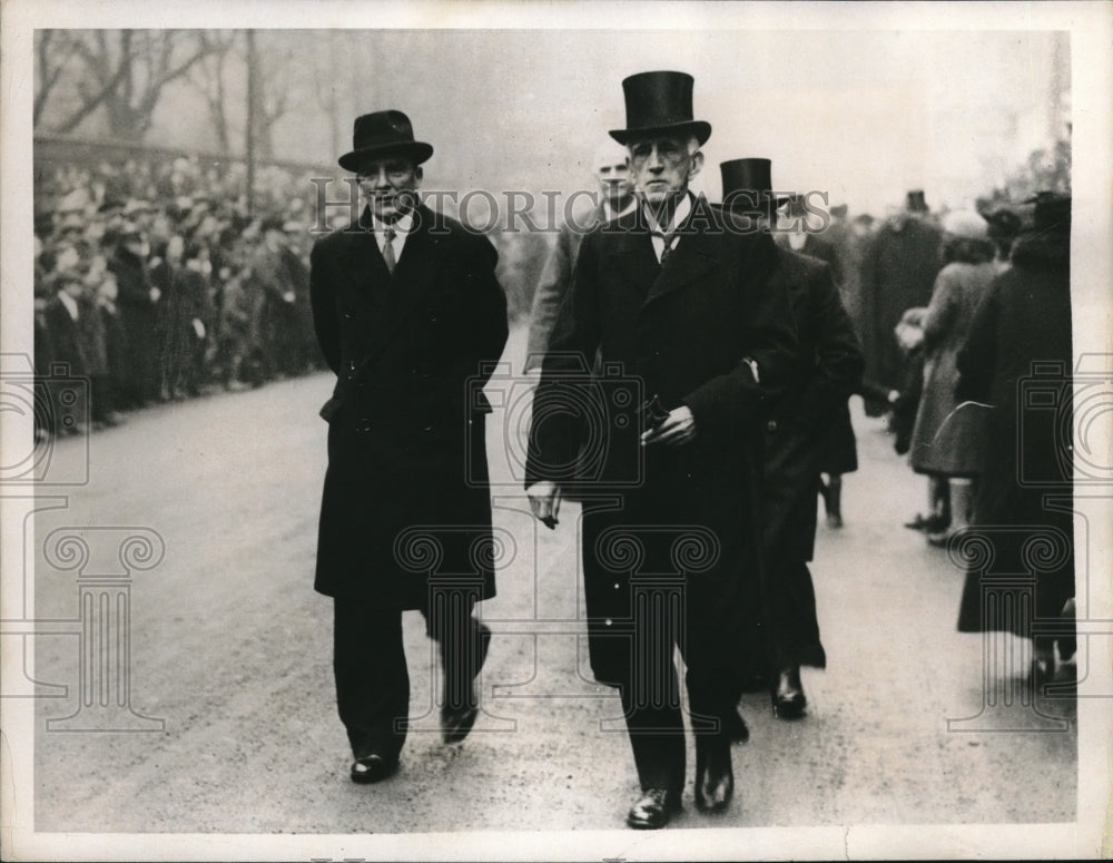 1938 Press Photo High Justice Maguire &amp; Chief Justice O&#39;Sullivan &amp; Speaker Dahl - Historic Images