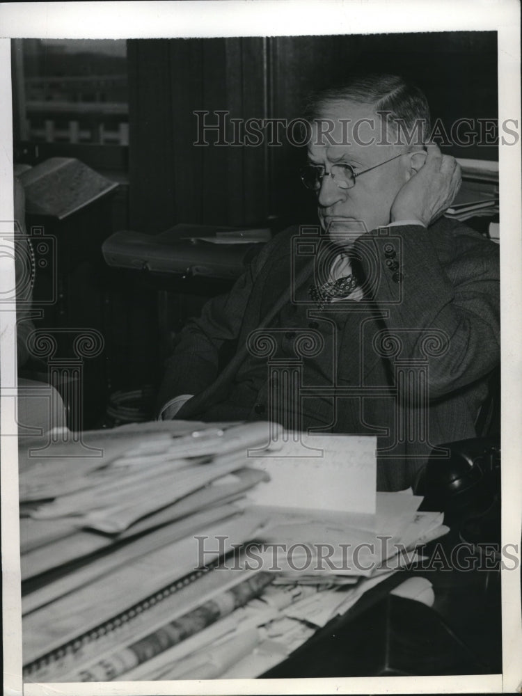 1943 Sec of Interior, Harold Ickes in Wash.D.C. - Historic Images