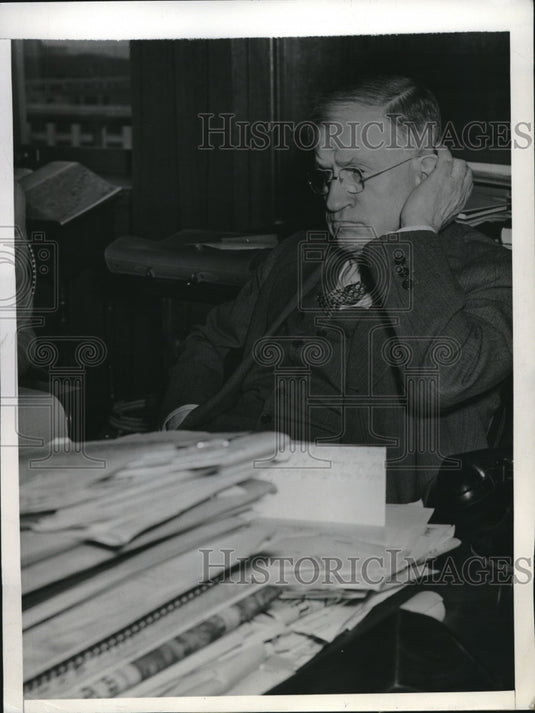 1943 Sec of Interior, Harold Ickes in Wash.D.C. - Historic Images