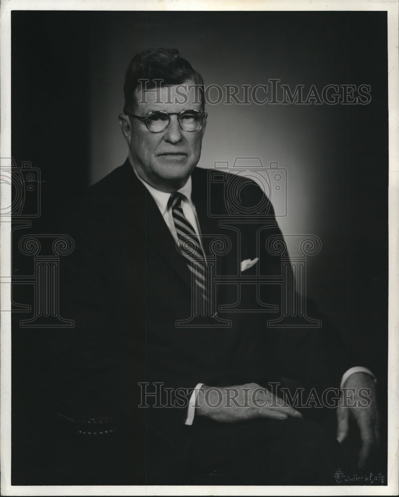 1962 Irwin Maner,Pres &amp; publisher of Milwaukee Journal - Historic Images