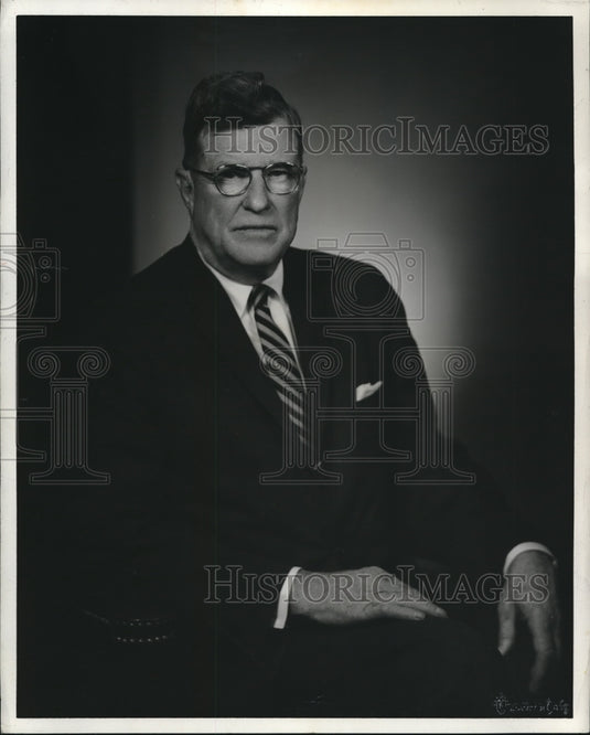 1962 Irwin Maner,Pres & publisher of Milwaukee Journal - Historic Images