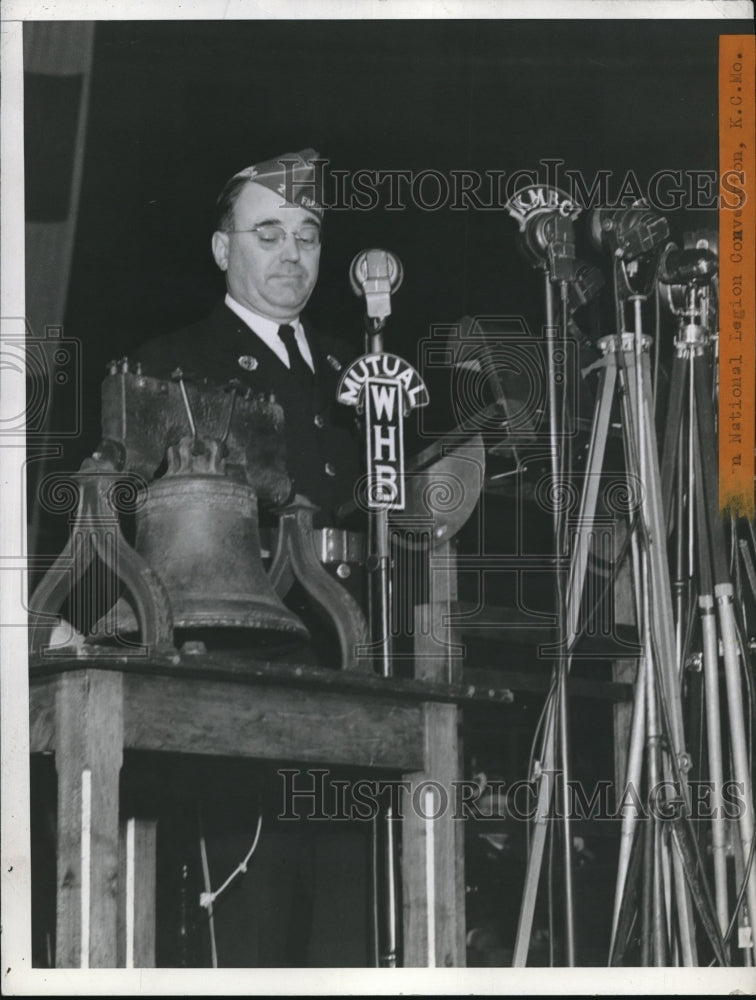 1942 Press Photo Soldier Lynn Stambaugh Of Fargo, ND-Historic Images