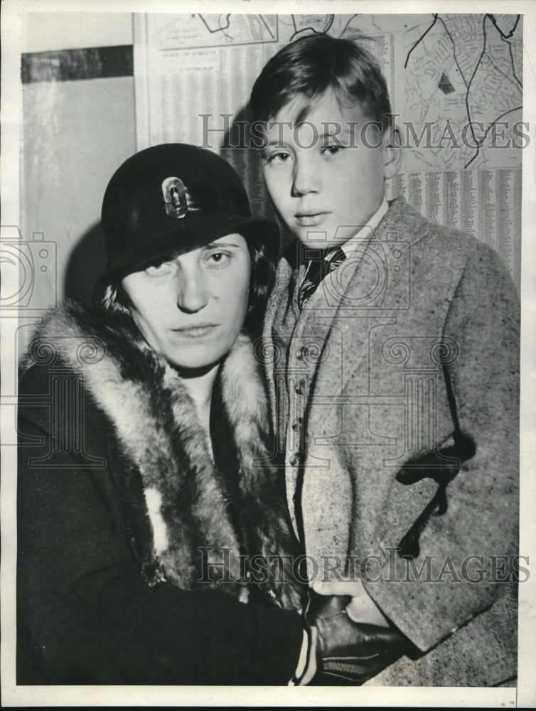 1932 Mrs. Laverne Chubertson and Albert  - Historic Images