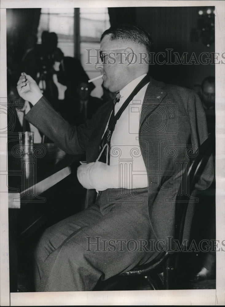 1939 Press Photo James Erwin Campbell Testifies Before Dies Committee - Historic Images