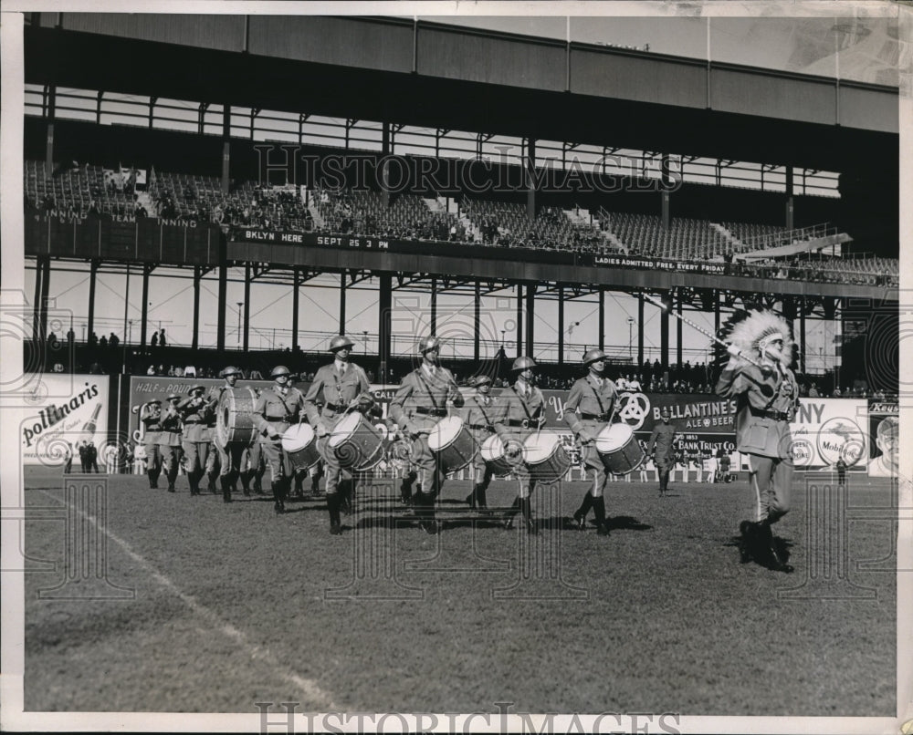 1937 Post 105 American Legion band in NY band contest-Historic Images