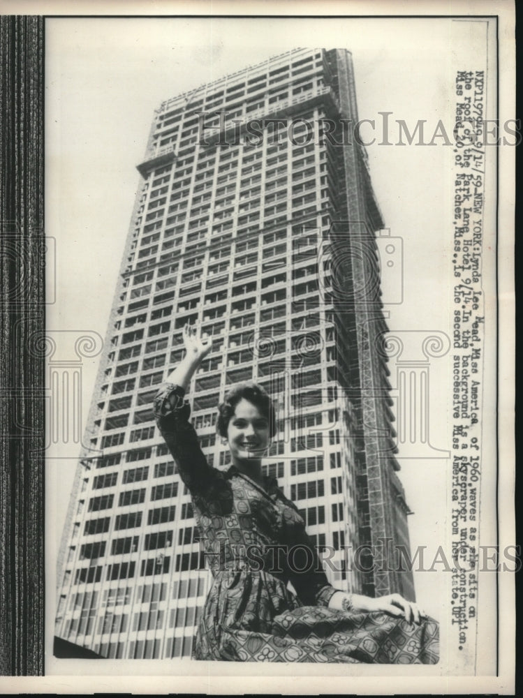 1959 NYC, Lynda Lee Meade &quot;Miss America 1960&quot;-Historic Images