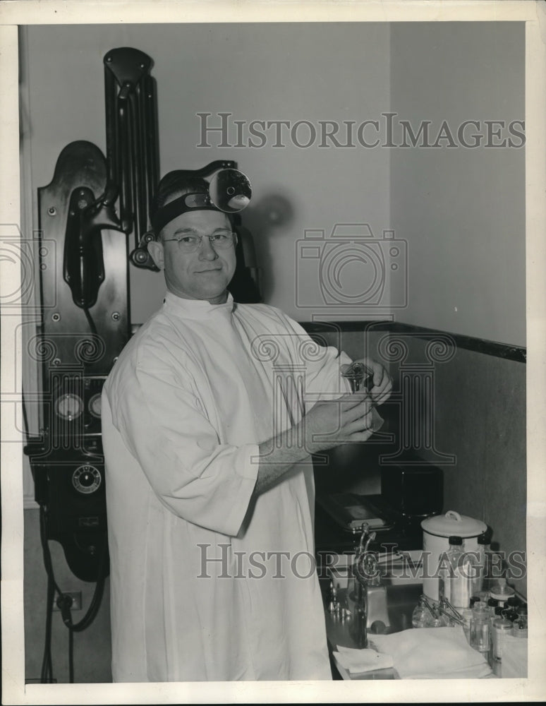 1945 Press Photo Wash.D.C. Col Wallace H Graham to be White House phys ...