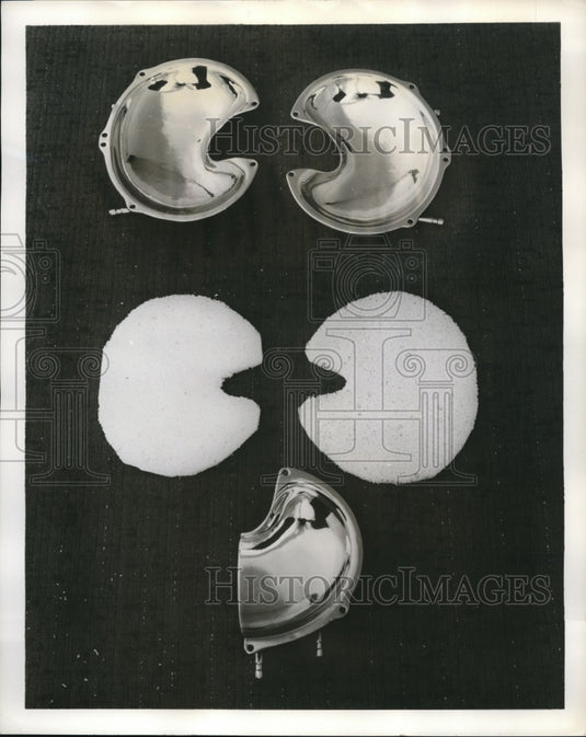 1960 Garrett surgical heat exchanger for surgeons - Historic Images