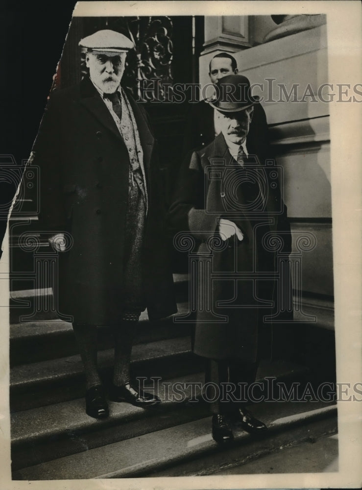 1926 Press Photo Lord Dabernon, British Ambassador to Germany &amp; Ramsey McDonald-Historic Images
