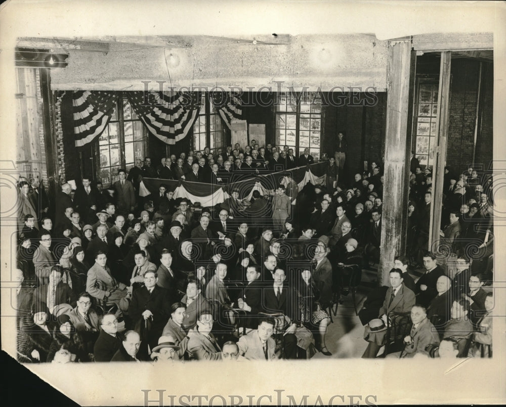 1923 Press Photo New York City YMCA Ceremony - Historic Images