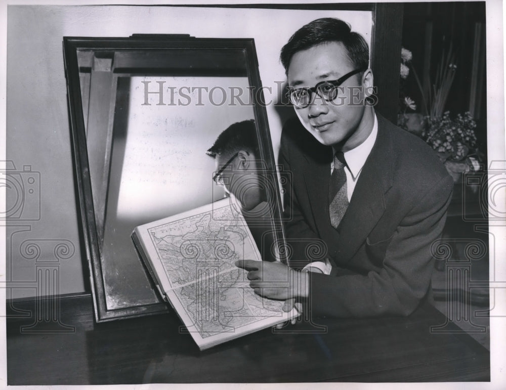 1954 Evanston, Ill Tae Chi Wang, electrical engineer student NW Univ - Historic Images