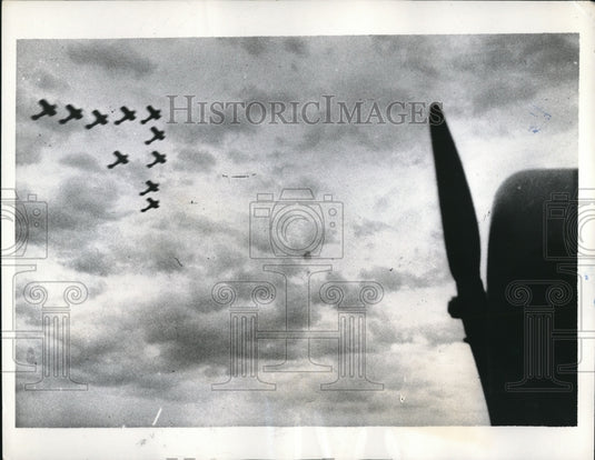 1937 Hungarian Airport Opening - Historic Images