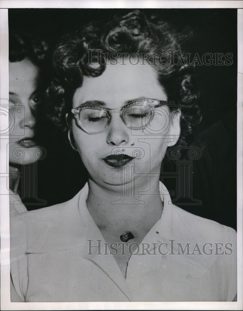 1952 Pauline Weidt Hit By Stray Bullet in Breastbone - Historic Images