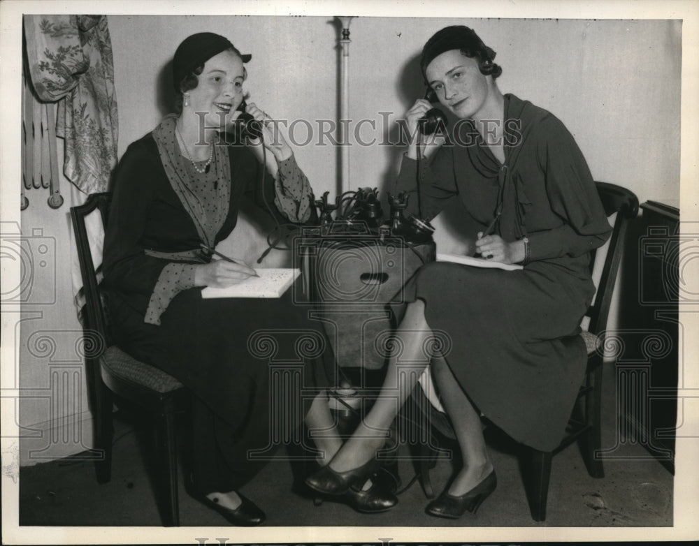 1932 Mrs. F. Bartholomay Jelke, Mrs. John S. Rogers, Jr. - Historic Images