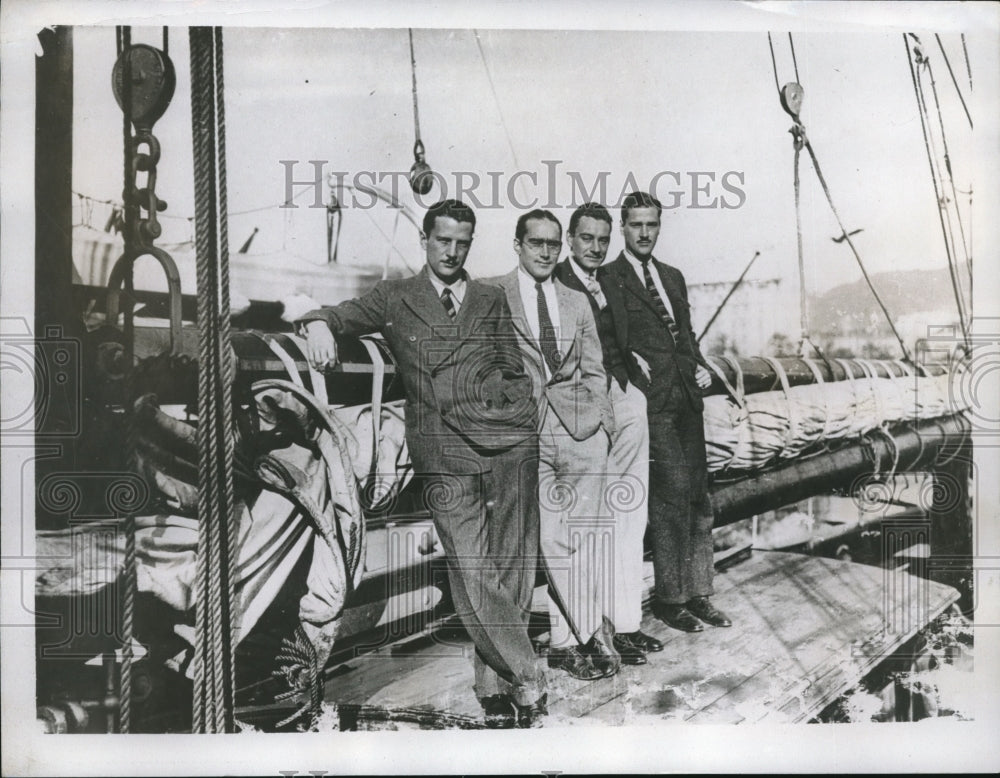 1935 White Shadow Crew Henry Whitney, Frederick Rickson Philip Carr-Historic Images