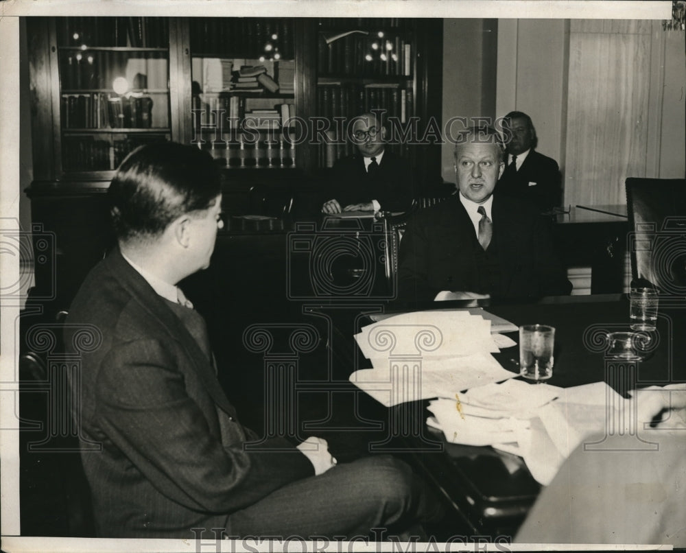 1932 President of American Telephone Company appearing before Senate - Historic Images