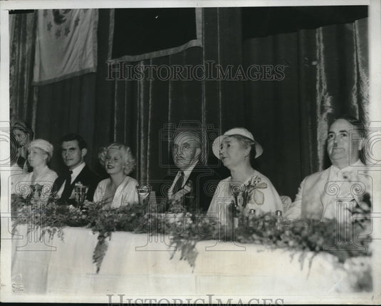 1933 California Hosts Governors of Other States 25th Conference Gove-Historic Images