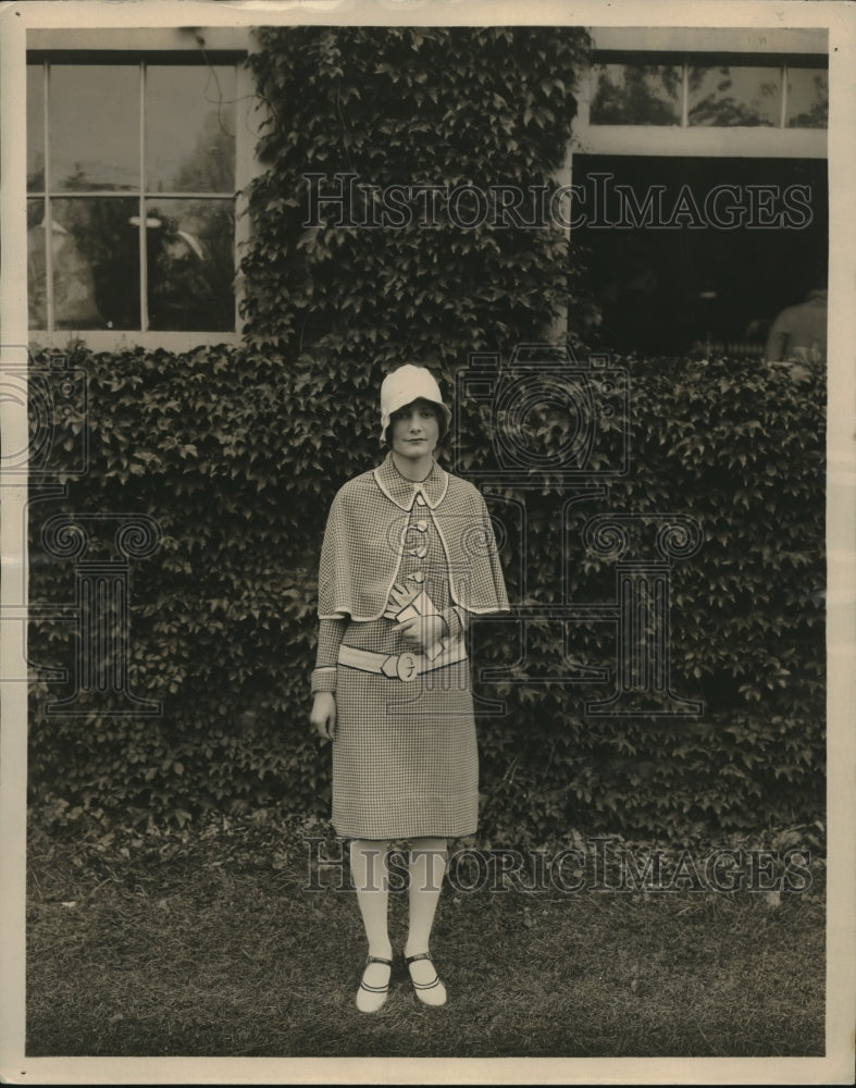 1929 Grace Jolly Blonde Student of Meredith College North Carolina - Historic Images