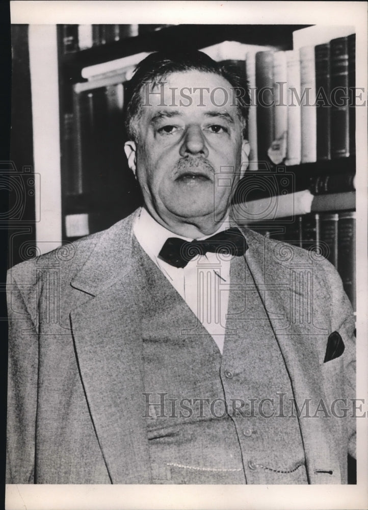 1953 Press Photo Frances White, US Ambassador to Mexico - neb89607 - Historic Images