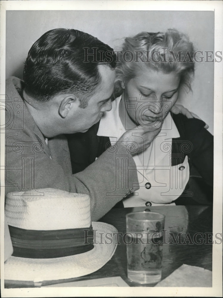 1942 Press Photo Mrs Eleanor Williams Murdered Sweetheart &amp; Clarence Williams - Historic Images