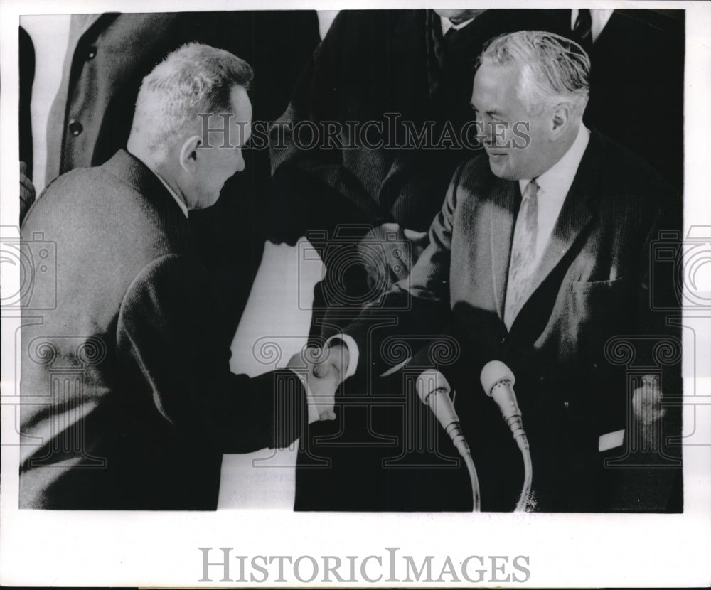 1967 British Prime Minister Harold Wilson Soviet Premier Alexei - Historic Images