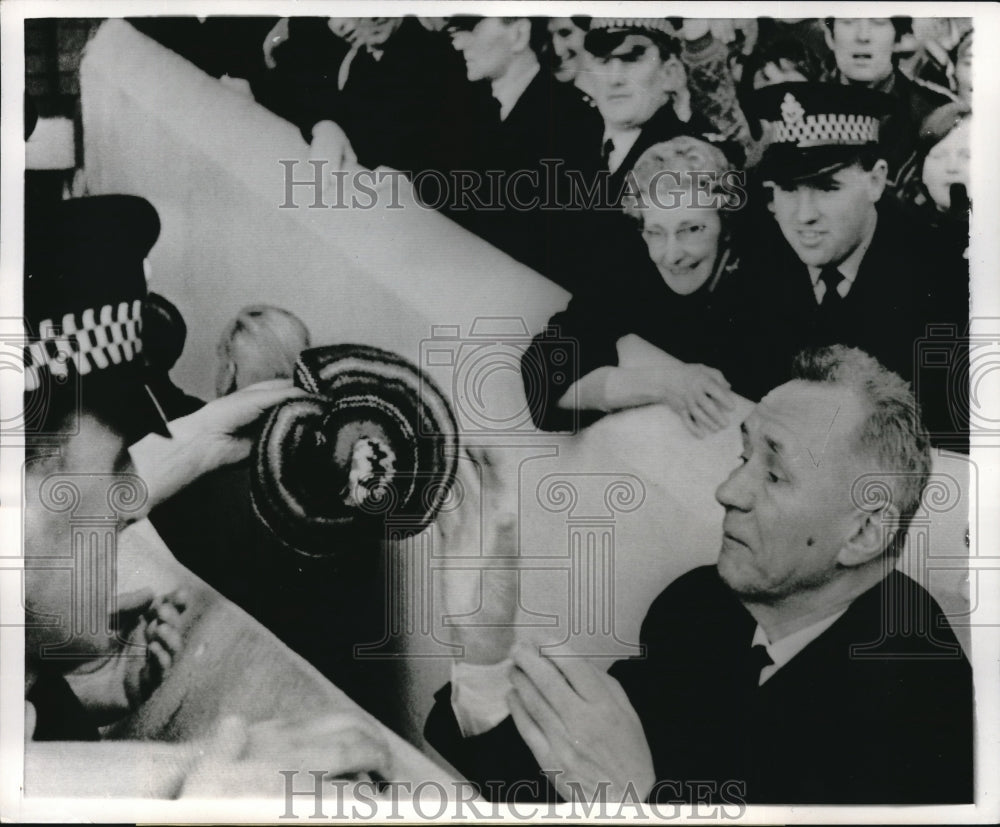 1967 Press Photo Soviet Premier Alexei Kosygin in Kilmarnick Scotland - Historic Images