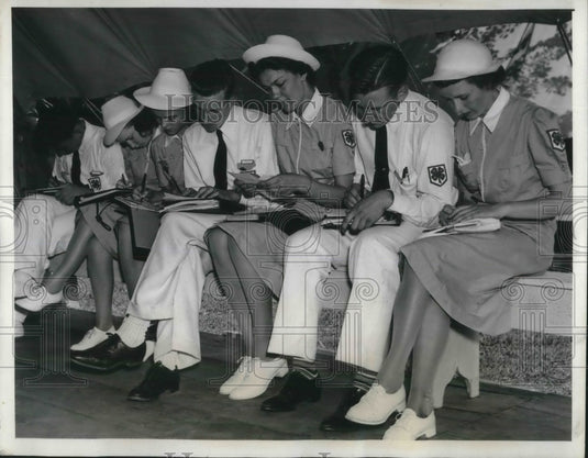 1939 Boys & Girls Attending 4 - Historic Images