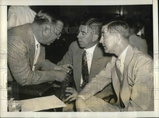 1938 Senate Committee investigating Little Steel strike  - Historic Images