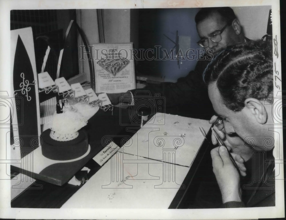 1936 Press Photo Third Generation Huisman Bros Harry Huisman James Diamonds - Historic Images