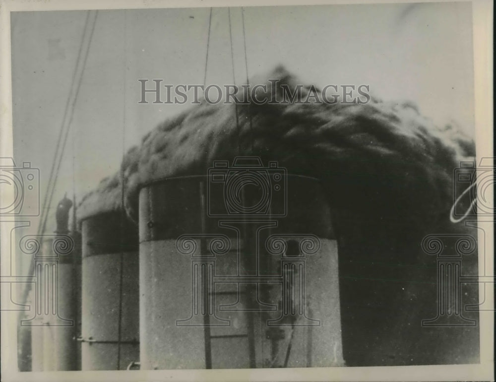 1940 Press Photo Smoke Screen-Historic Images