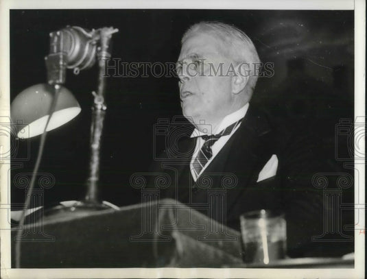 1938 Phila. ap. Dr Charles Wishart, Pres of Wooster College - Historic Images