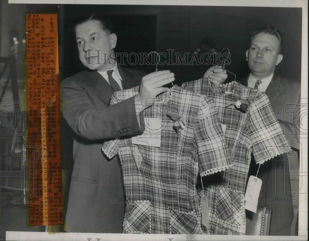 1944 Roger Seidell of American retail Federation - Historic Images