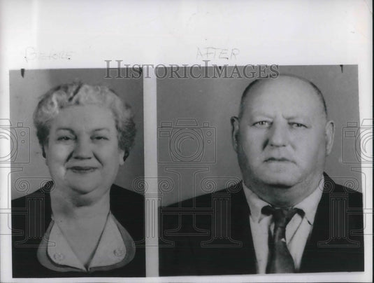 1966 Mr & Mrs Philip Brown Celebrate 50th Wedding Anniversary - Historic Images