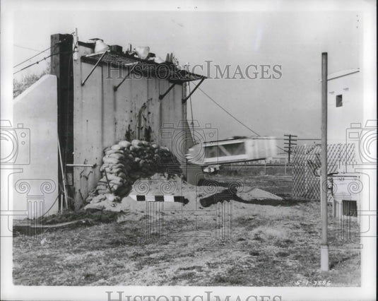 1959 Press Photo Akron, Ohio fuel tank at Goodyear Tire & Rubber Co. - neb91393 - Historic Images