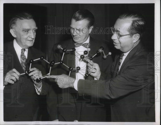 1956 D.C. Sen J O'Mahoney, Dr JJ unim, Dr FS Daft - Historic Images