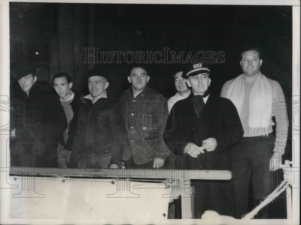 1939 Press Photo Stanley Taylor John Goodwin Thomas Brady John Thomascheck - Historic Images