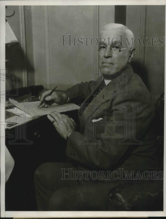 1932 Press Photo James Taylor, President of Australian Olympic Federation - Historic Images